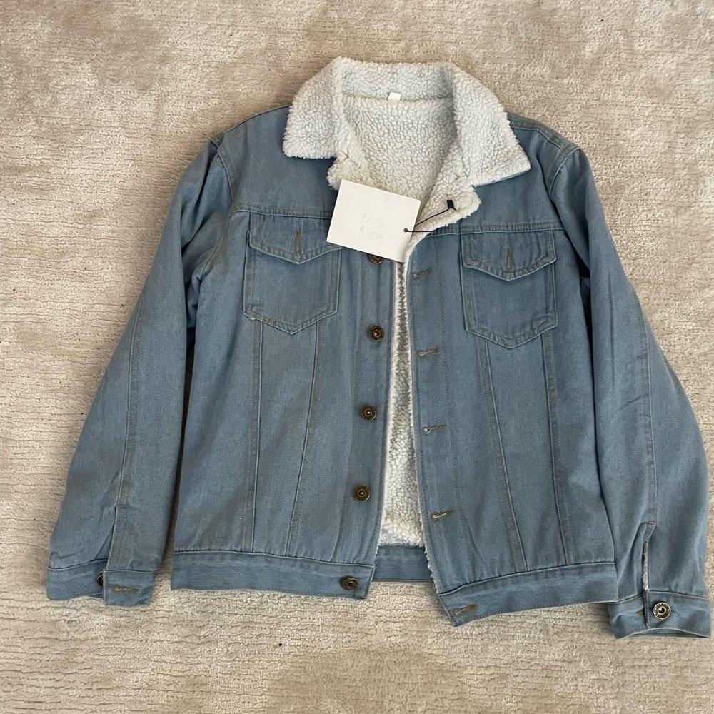 Fleece Lined Jean Jacket